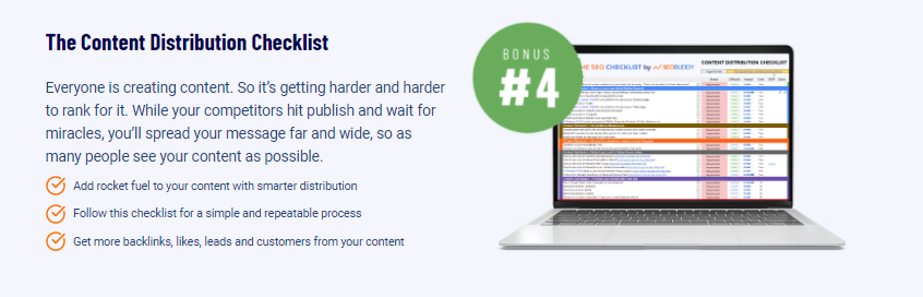 The SEO Checklist Content Distribution Checklist