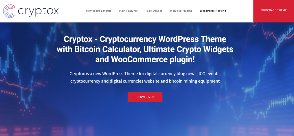 Cryptox theme preview 