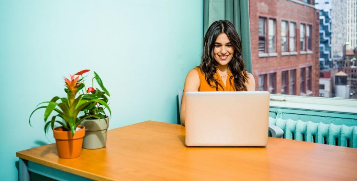 Woman in an office 