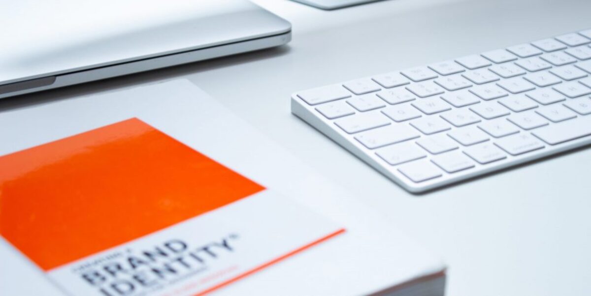 Book and White Keyboard