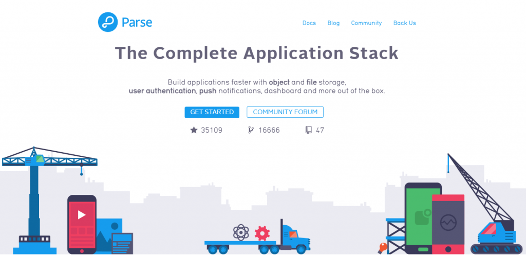 Parse Push homepage