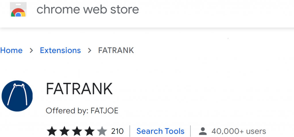 Fatrank Google store