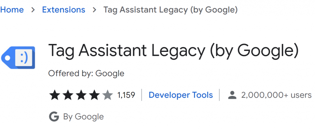 Tag Assistant 