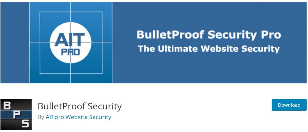 BulletProof Security banner