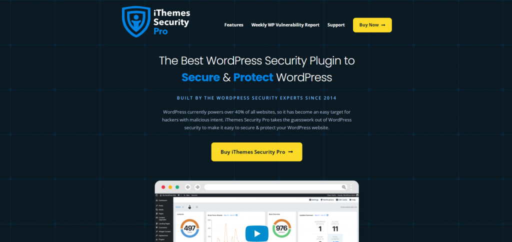 iThemes Security homepage