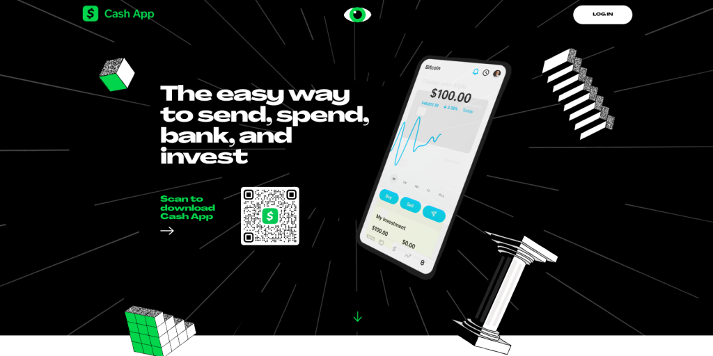 Cash App website