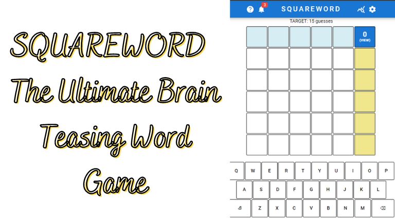 SQUAREWORD - The Ultimate Brain-Teasing Word Game