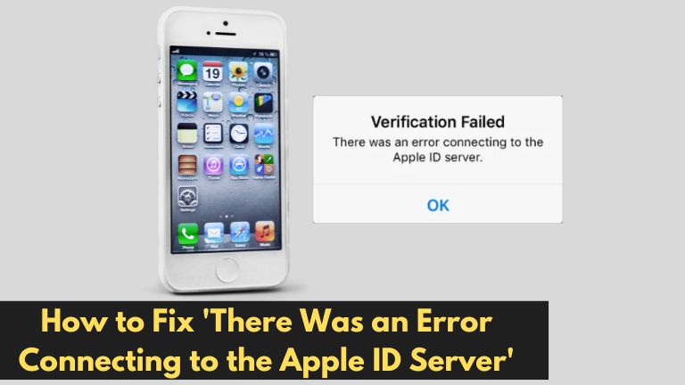 How to Fix 'There Was an Error Connecting to the Apple ID Server'