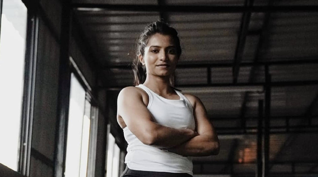 Indian woman fighter in MMA