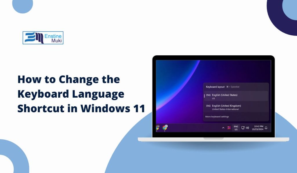 How to Change the Keyboard Language Shortcut in Windows 11