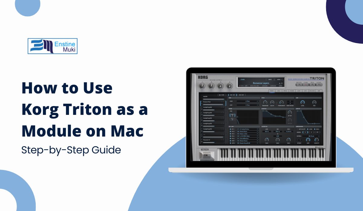 How to Use Korg Triton as a Module on Mac