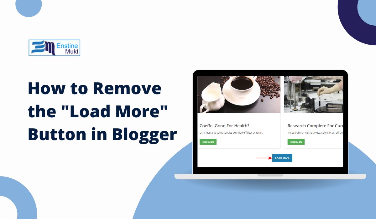 How to Remove the "Load More" Button in Blogger