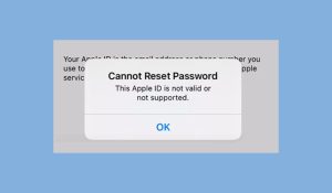 Why Can’t You Change Your Apple ID Password?