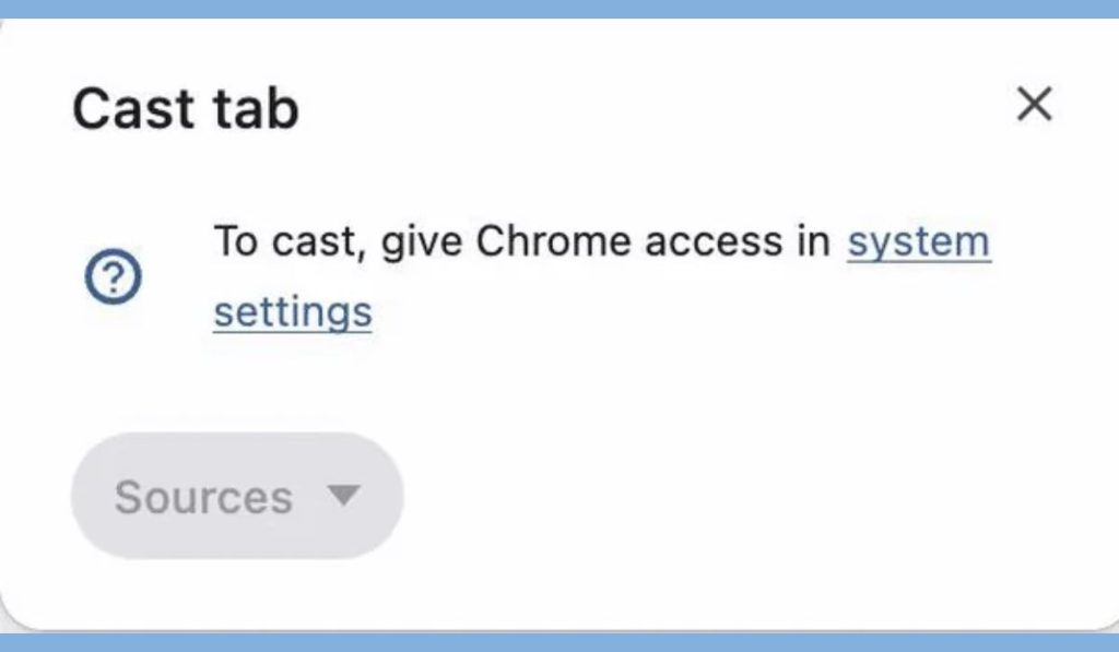 What Does it Mean to Cast from Chrome on a MacBook Pro?