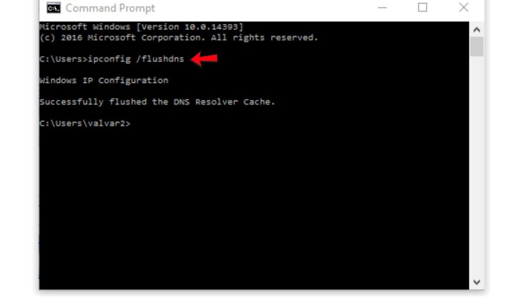 Flush DNS Cache