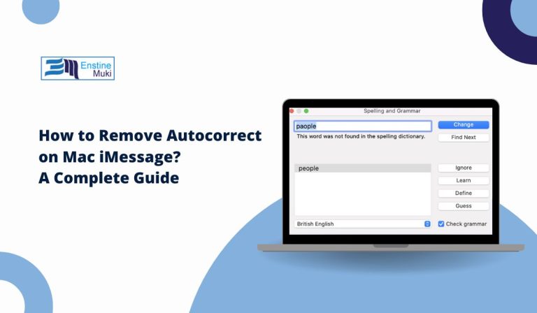 How to Remove Autocorrect on Mac iMessage: A Complete Guide