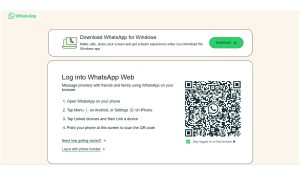 HOW TO LOG INTO WHATSAPP WEB WITHOUT PHONE visual data 5