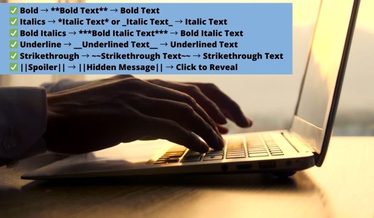 Discord Text Formatting: Bold, Italics, Colors & More Explained