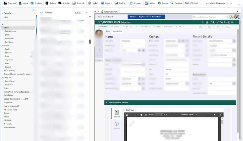 Document Does Not Contain Any Text Error in PCRecruiter