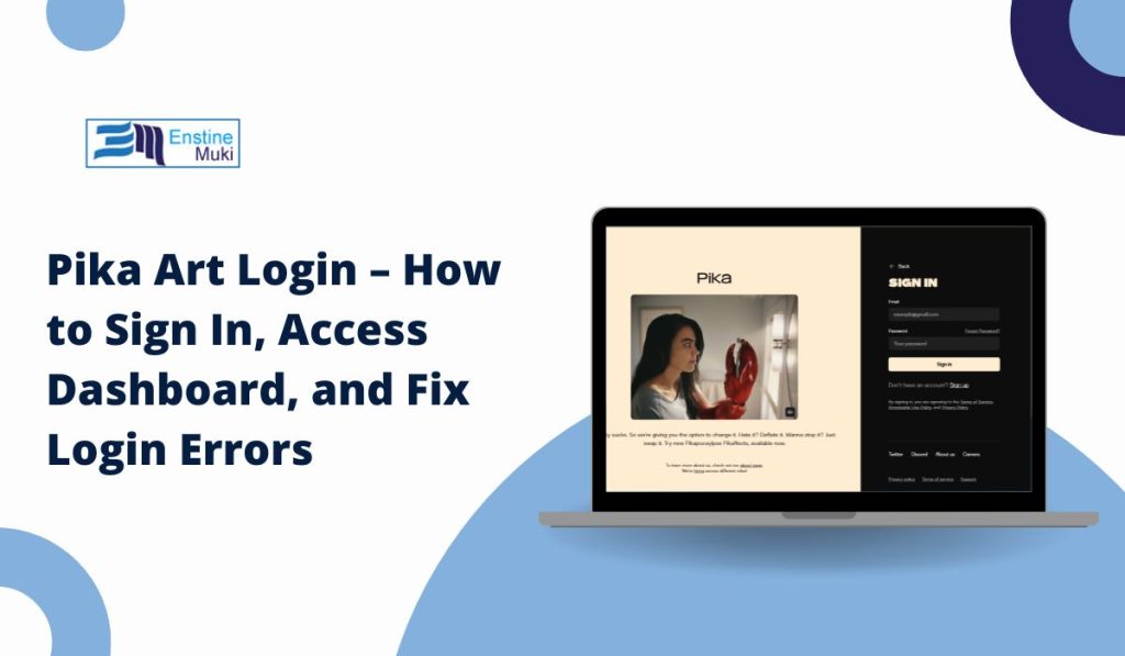 How to Log In to Pika.art with Email, Google, or Discord
