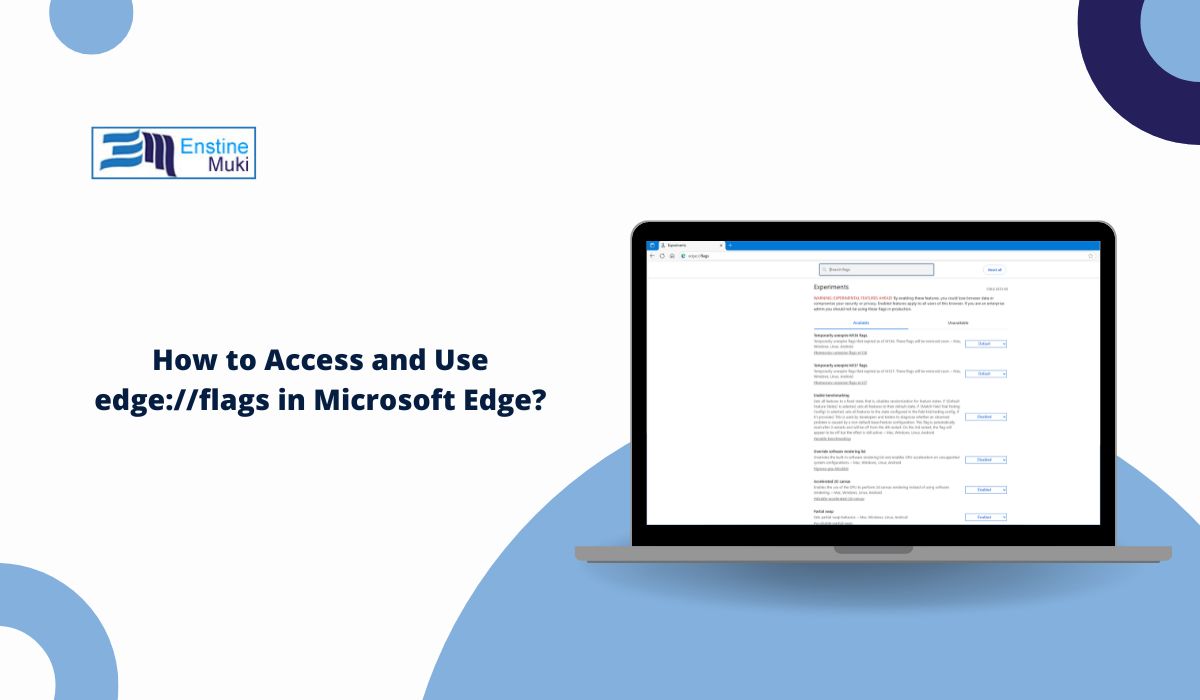 Access and Use edge://flags in Microsoft Edge