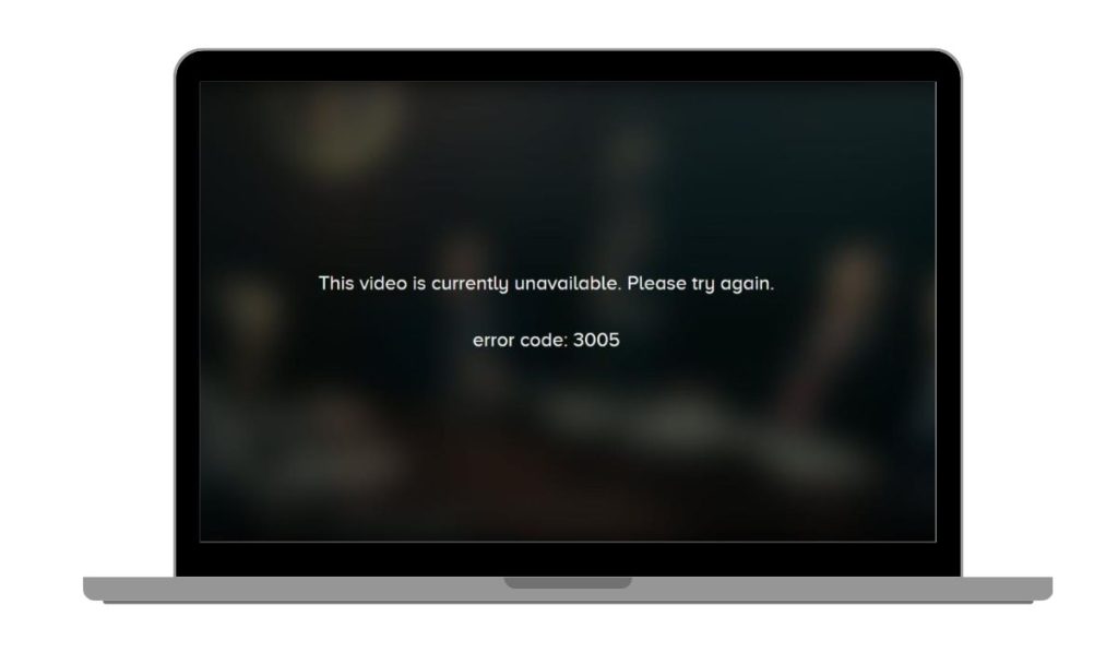 What Is Error Code 3005 in Paramount Plus