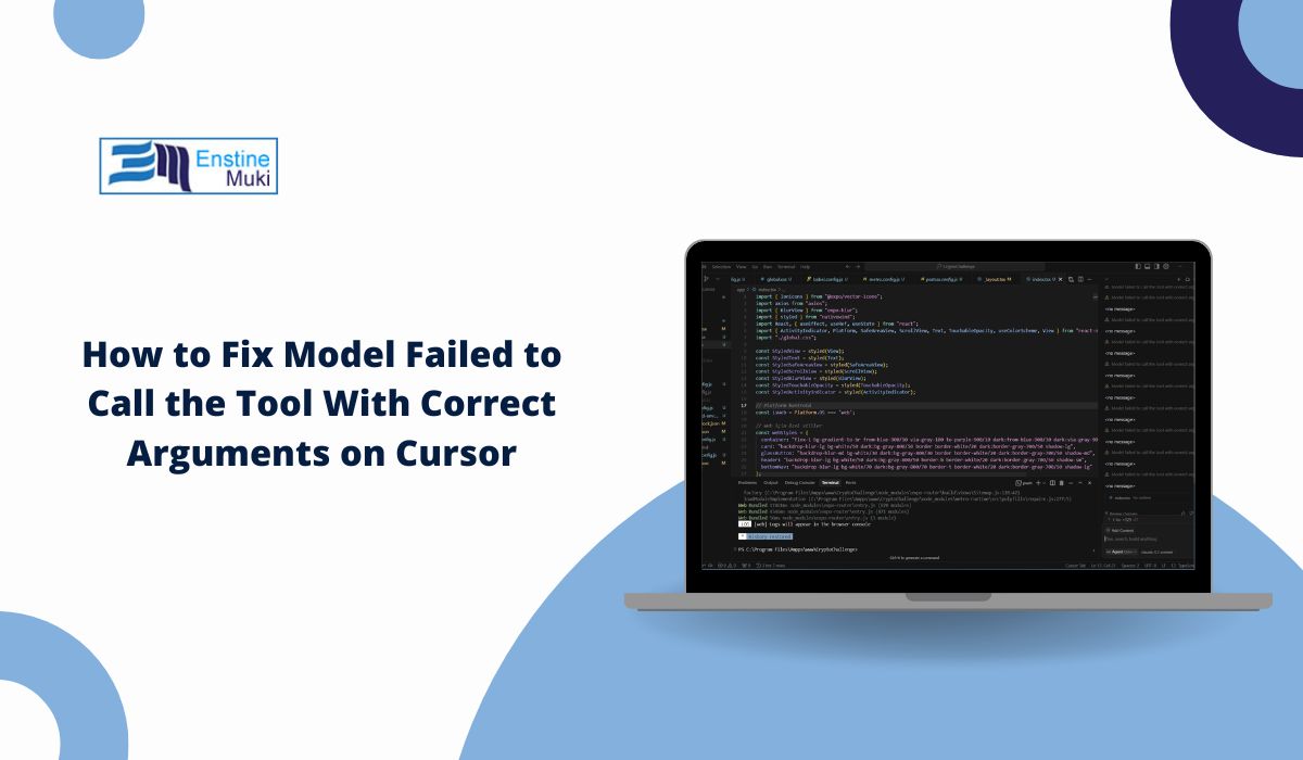How to Fix Model Failed to Call the Tool With Correct Arguments on Cursor