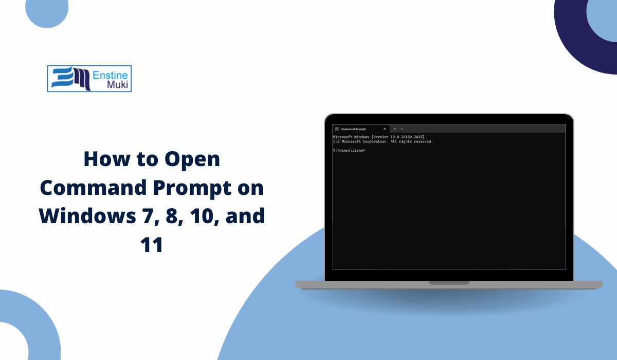 How to Open Command Prompt on Windows 7, 8, 10, and 11