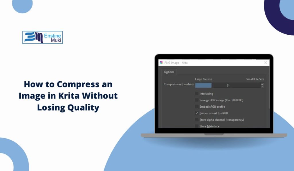 How to Compress an Image in Krita Without Losing Quality