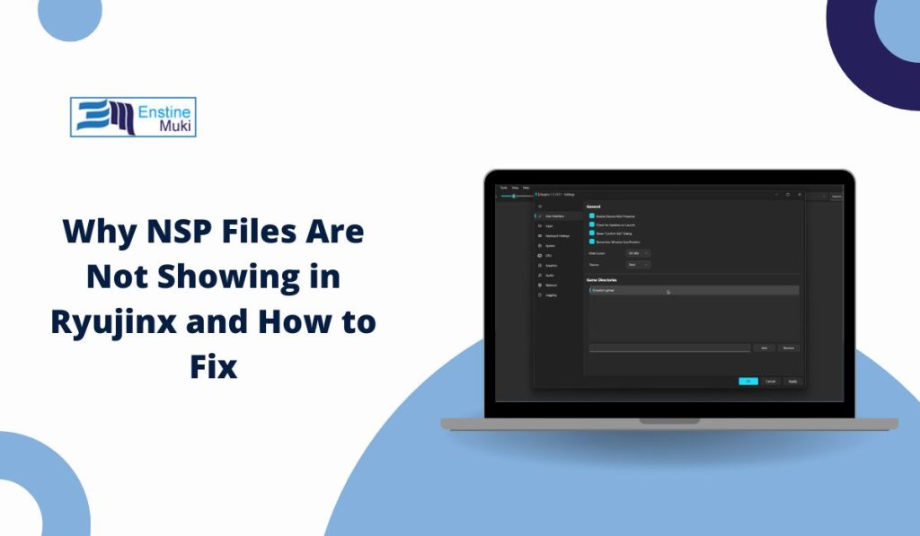 Why NSP Files Are Not Showing in Ryujinx and How to Fix