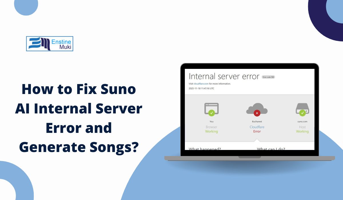 How to Fix Suno AI Internal Server Error and Generate Songs
