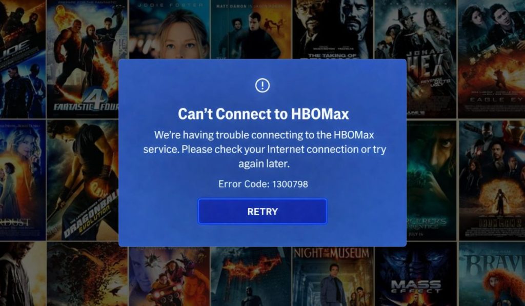 What Is HBO Max Error Code 1300798